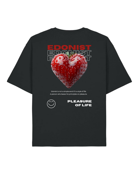 BLACK STRAWBERRY TEE BREEZE