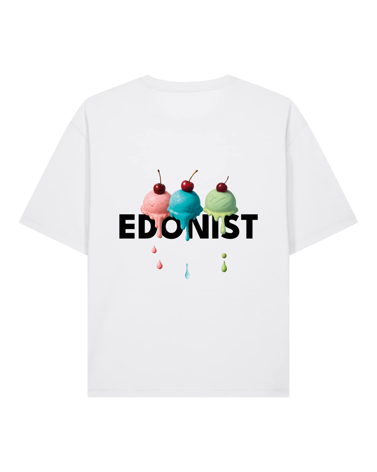 WHITE ICE CREAM TEE BREEZE