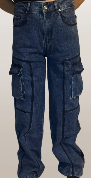 Pantalone cargo donna